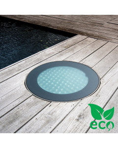 Powerdaylight Ø 53 cm Set rund Dachdurchführung Flachdach Cradle überlauffähig Eco