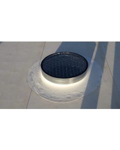 Powerdaylight Ø 53 cm Set rund Dachdurchführung Flachdach Cradle
