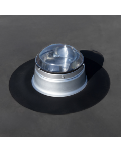 Powerdaylight Ø 25 cm Set runde Dachdurchführung Flachdach