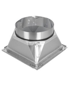 Powerdaylight Ø 25 cm quadratische Konverterbox