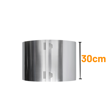 Powerdaylight Ø 35 cm Verlängerungsrohr 30 cm Netz 25 cm