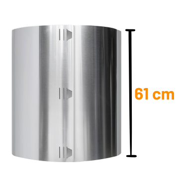 Powerdaylight Ø 53 cm Verlängerungsrohr 61 cm Netto 56 cm