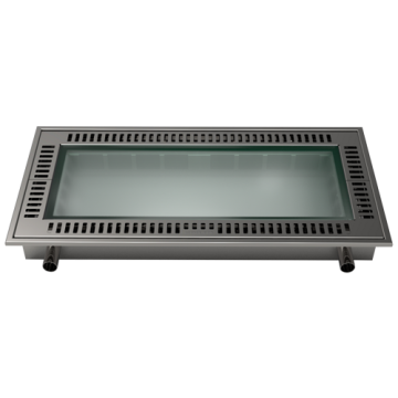 Lucernario S 96 (96 x 150 cm) Belüftung – Lichtschachtausführung